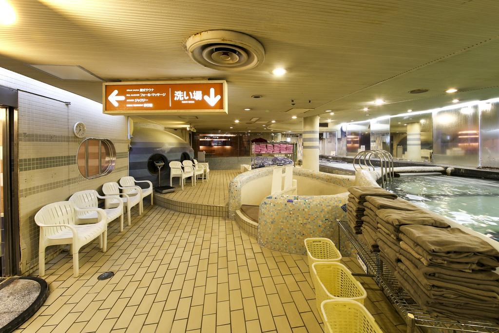 New Japan Capsule Hotel Cabana Ōsaka Exterior foto