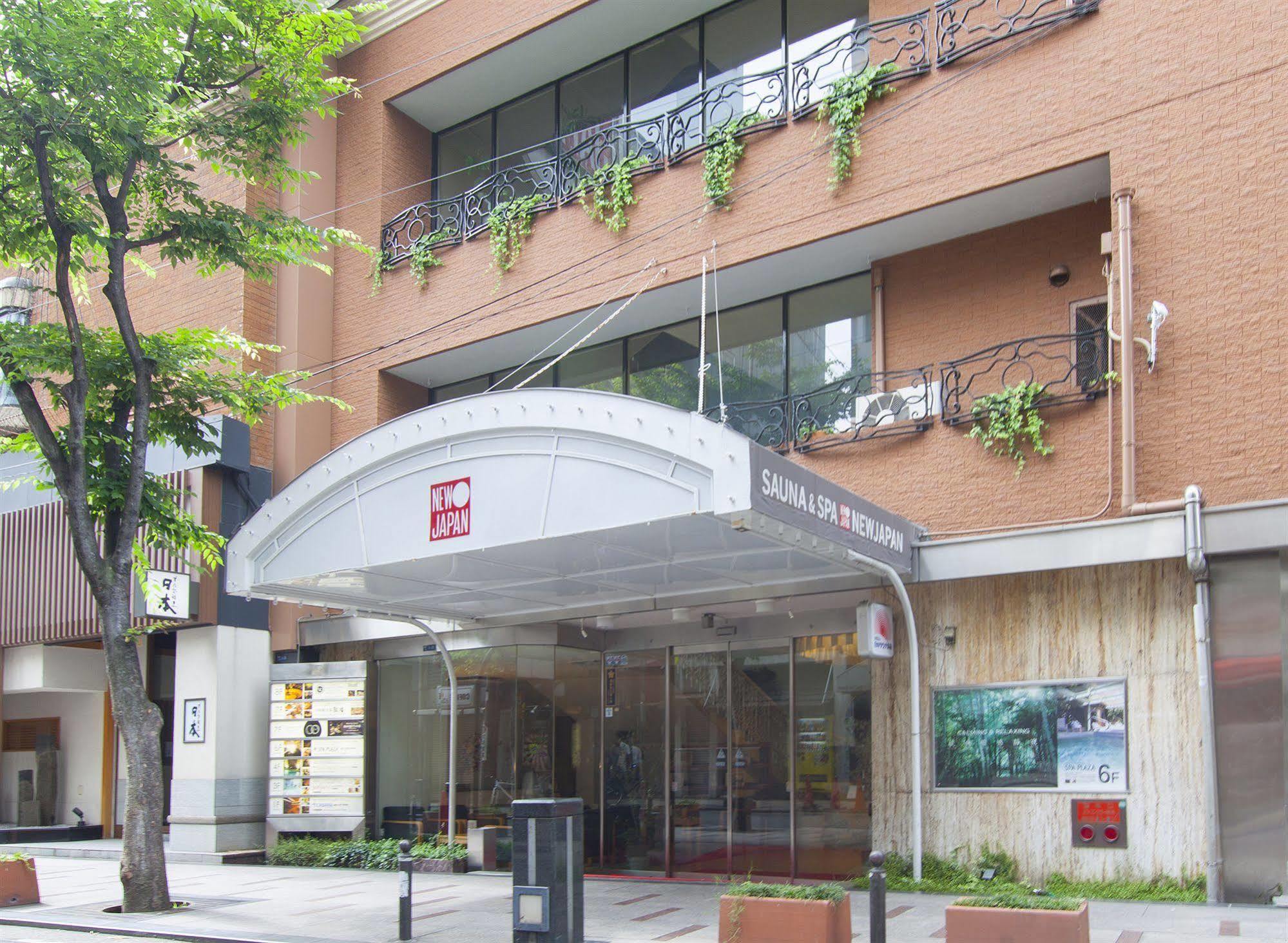 New Japan Capsule Hotel Cabana Ōsaka Exterior foto